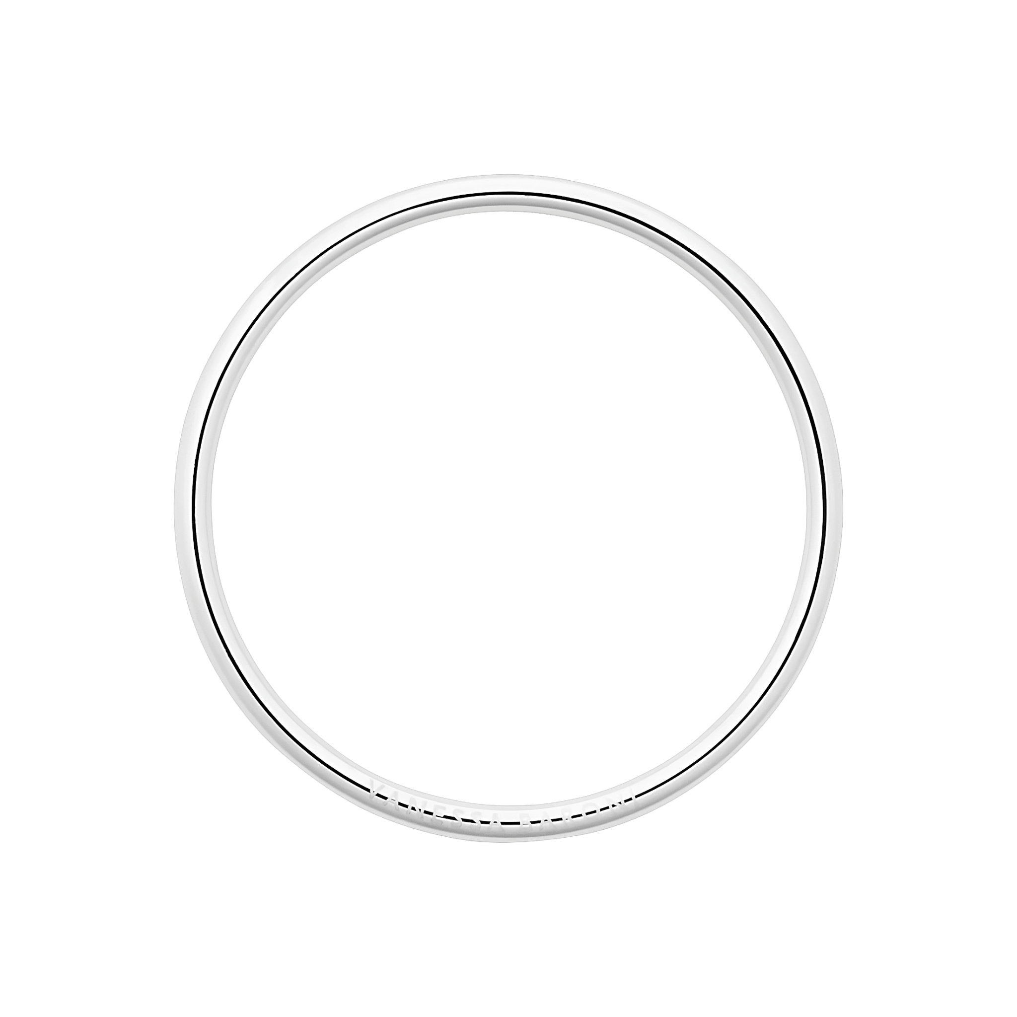 Vanessa Baroni Armreif VB Bangle, silver, versilbert