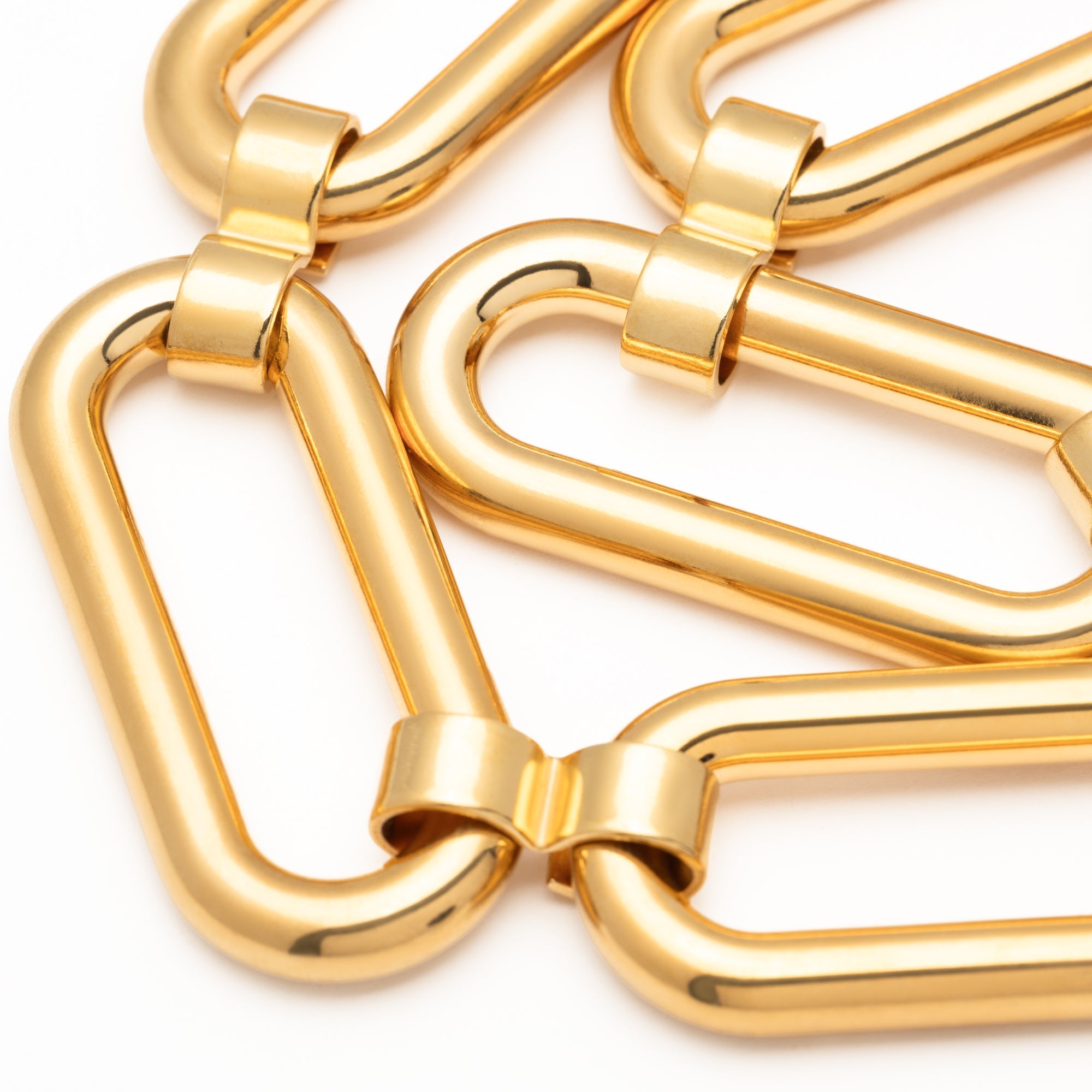 Vanessa Baroni Kette Bold Link, gold, vergoldet