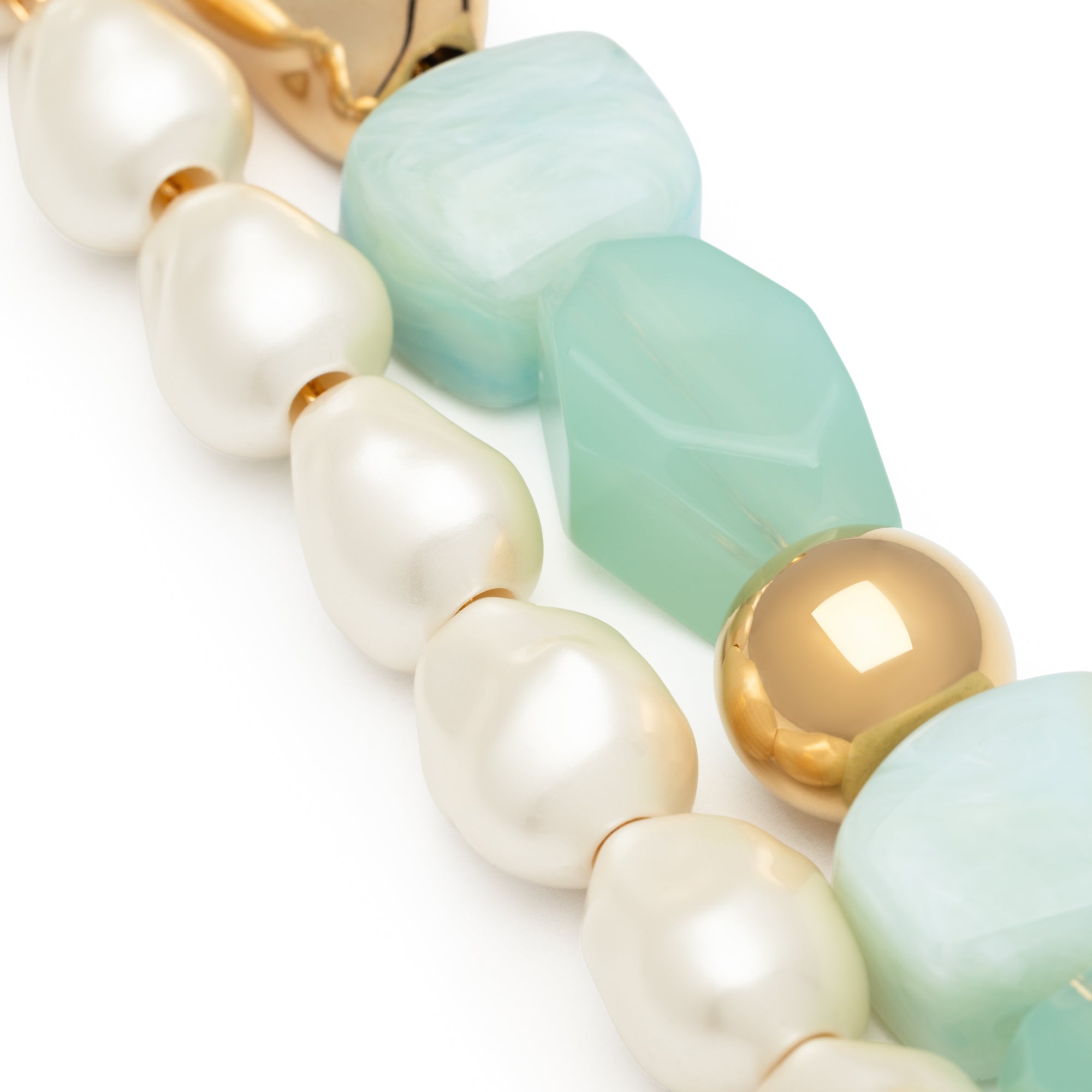 Vanessa Baroni Kette Ibiza, cloud, vergoldet