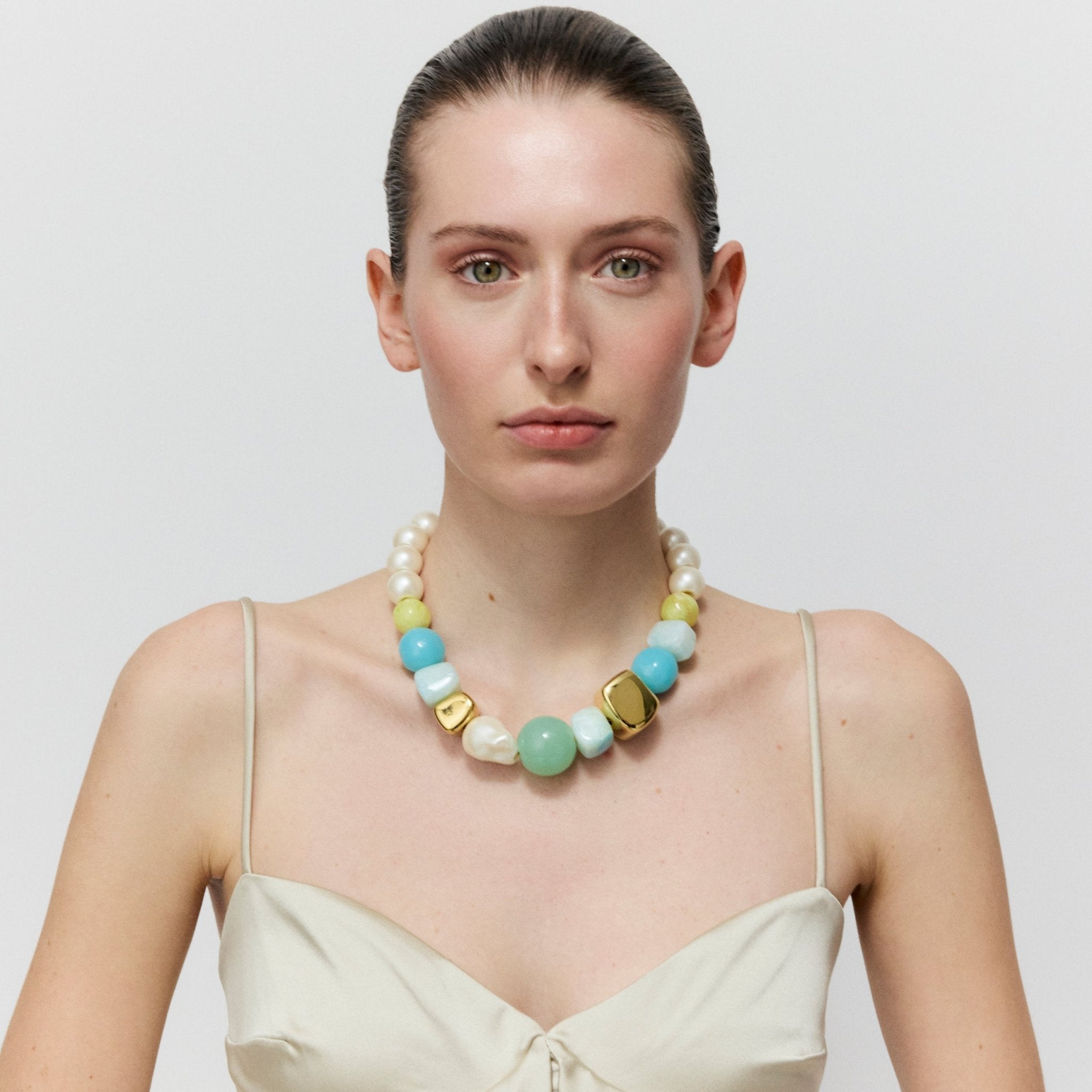 Vanessa Baroni Kette Portofino, cloud, vergoldet