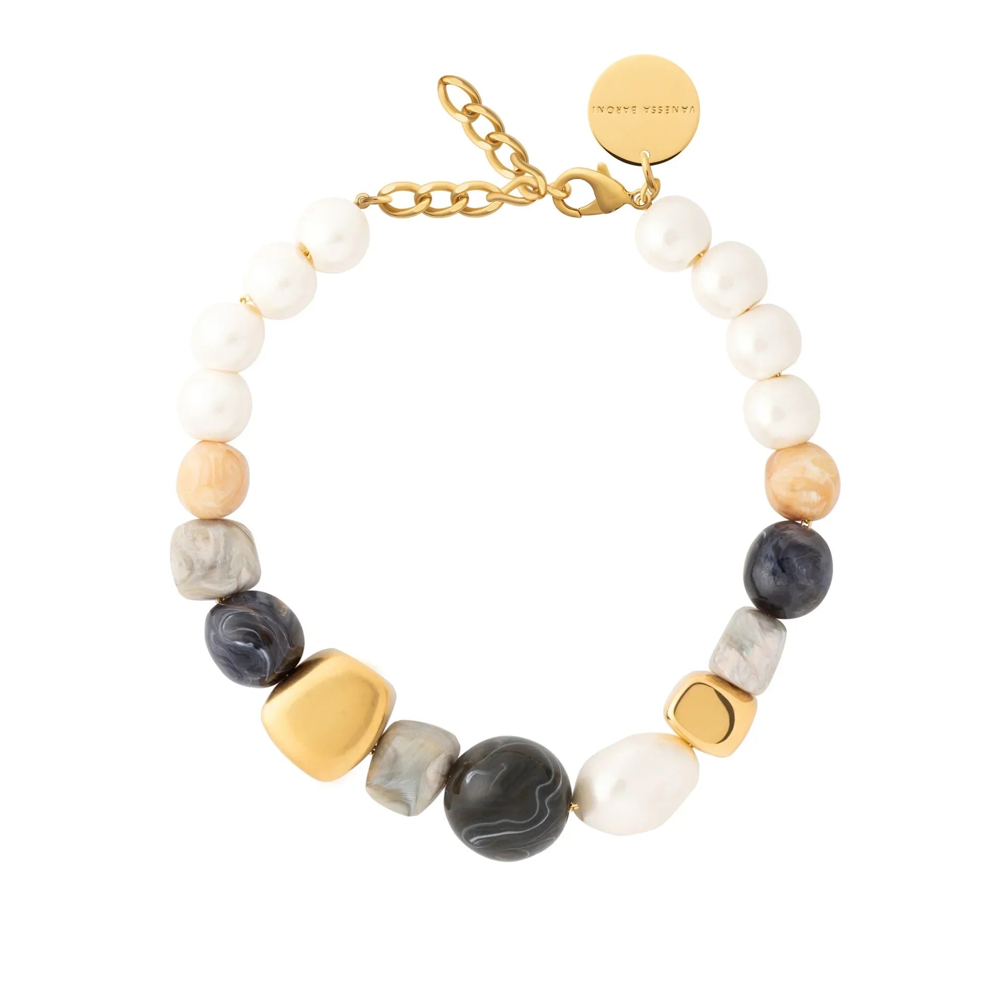 Vanessa Baroni Kette Winter Portofino, multicolor, vergoldet