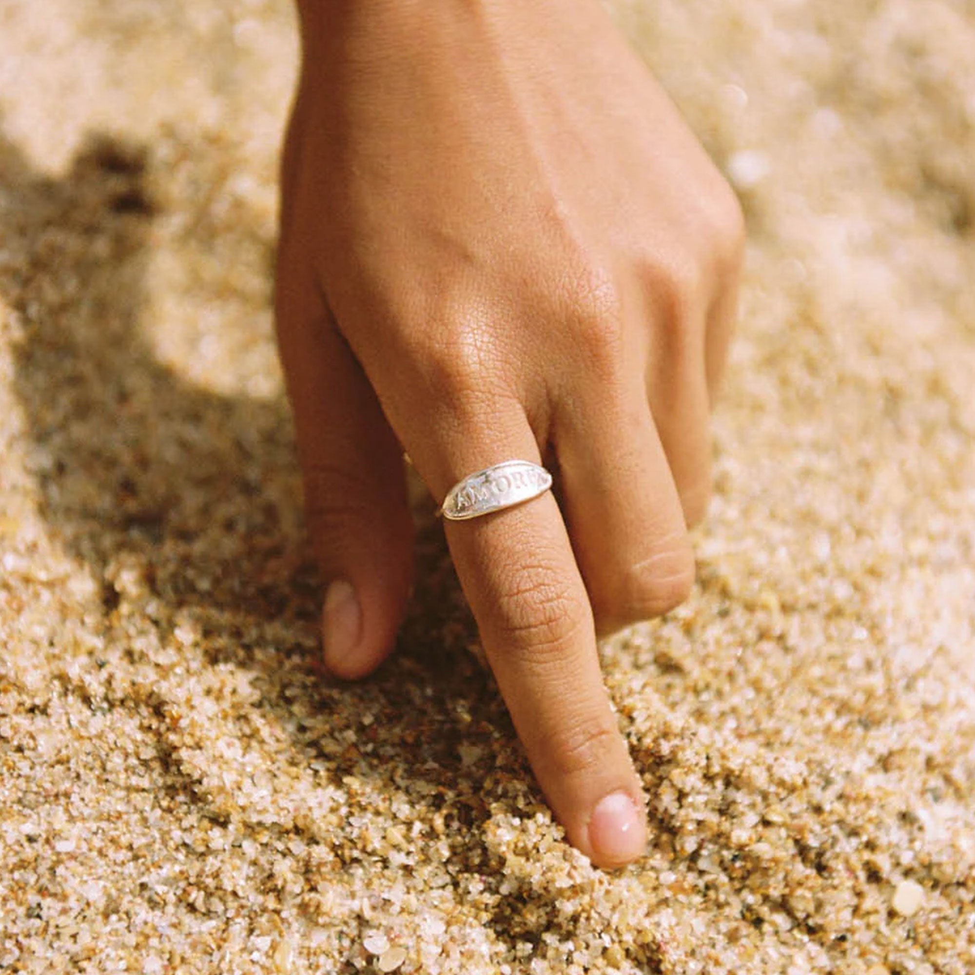 Alhaja Ring Amore, Silber