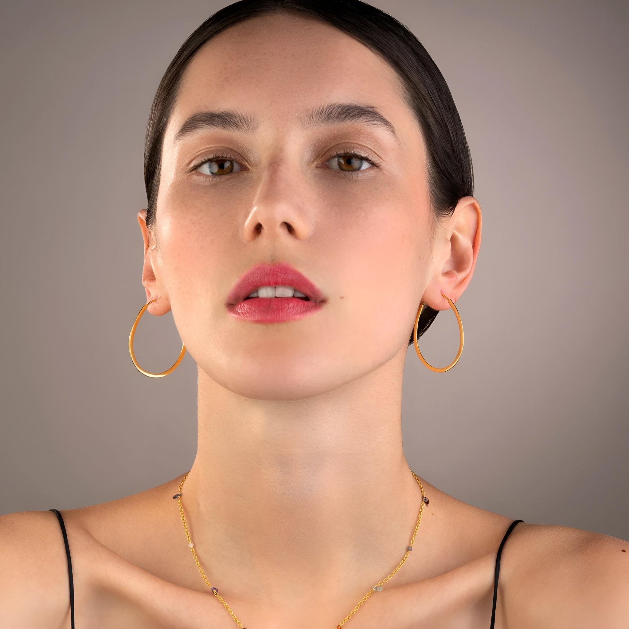 yours.Jewelry Creolen Slow Dance, gold rush, vergoldet