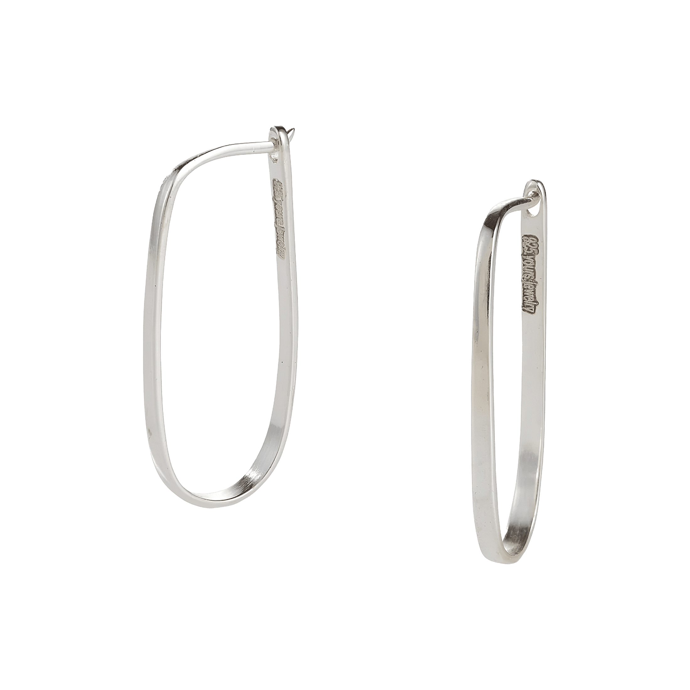 yours.Jewelry Creolen Slowly but surely, silver sea, Silber
