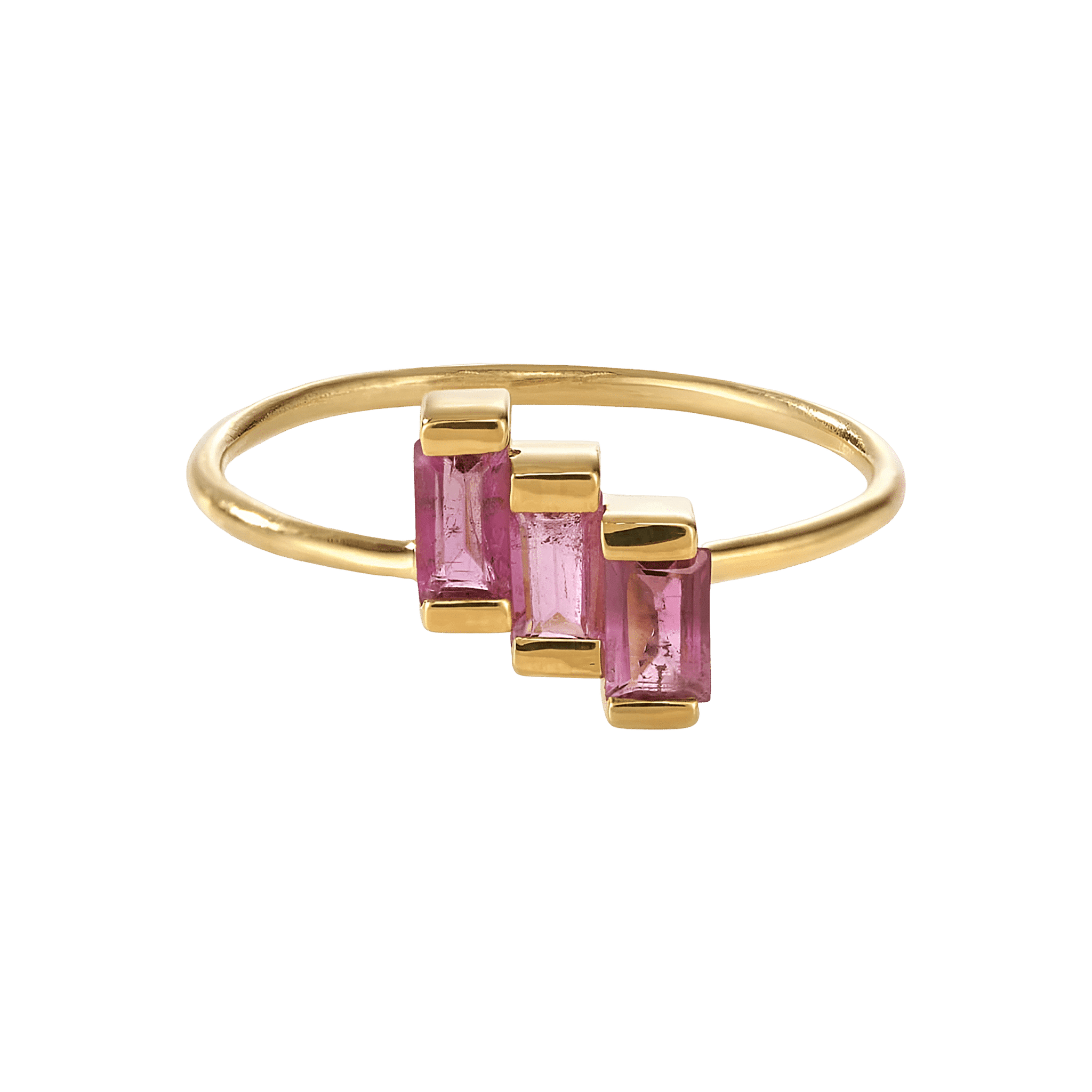 yours.Jewelry Ring Stairway to the Stars, cozy candy, vergoldet