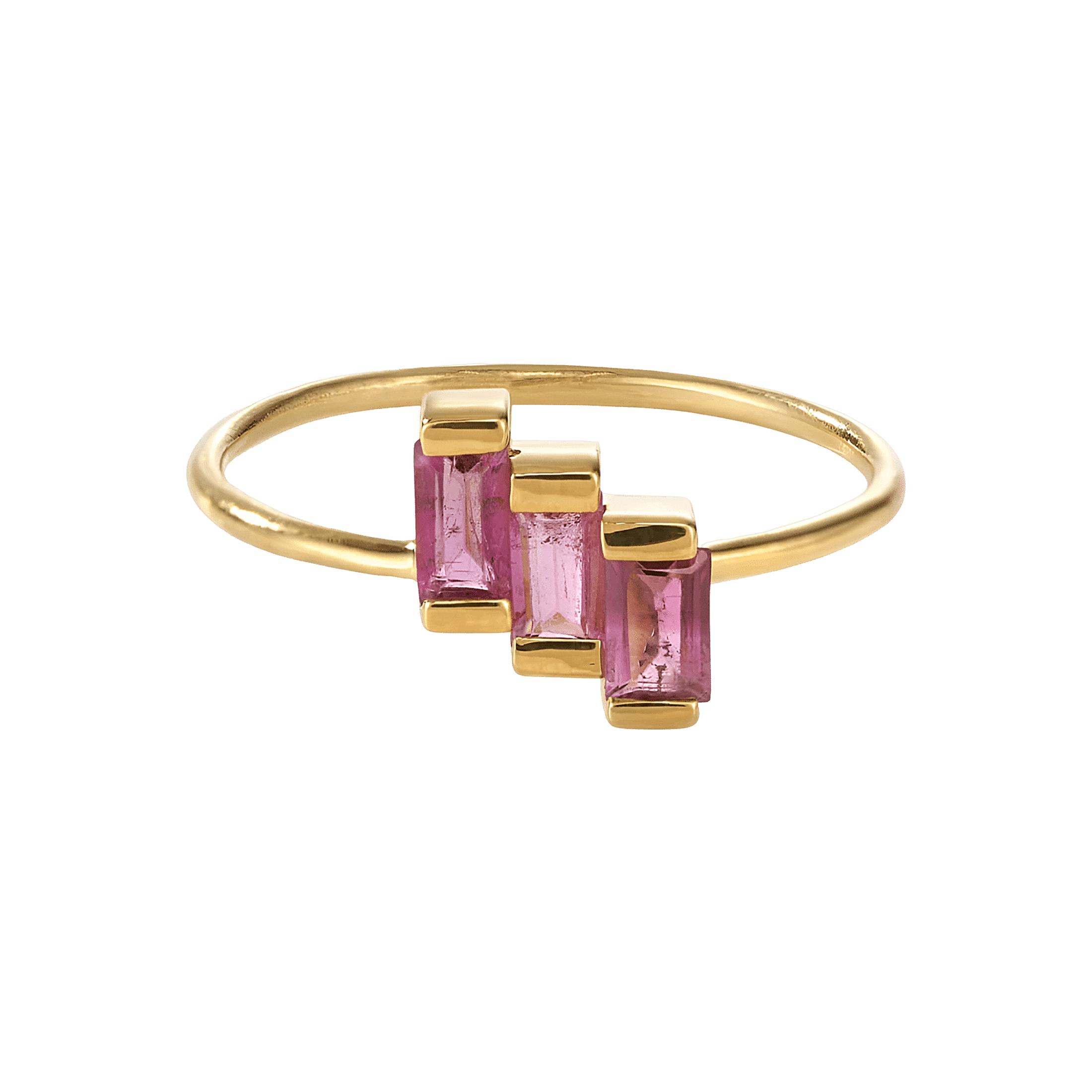 yours.Jewelry Ring Stairway to the Stars, cozy candy, vergoldet