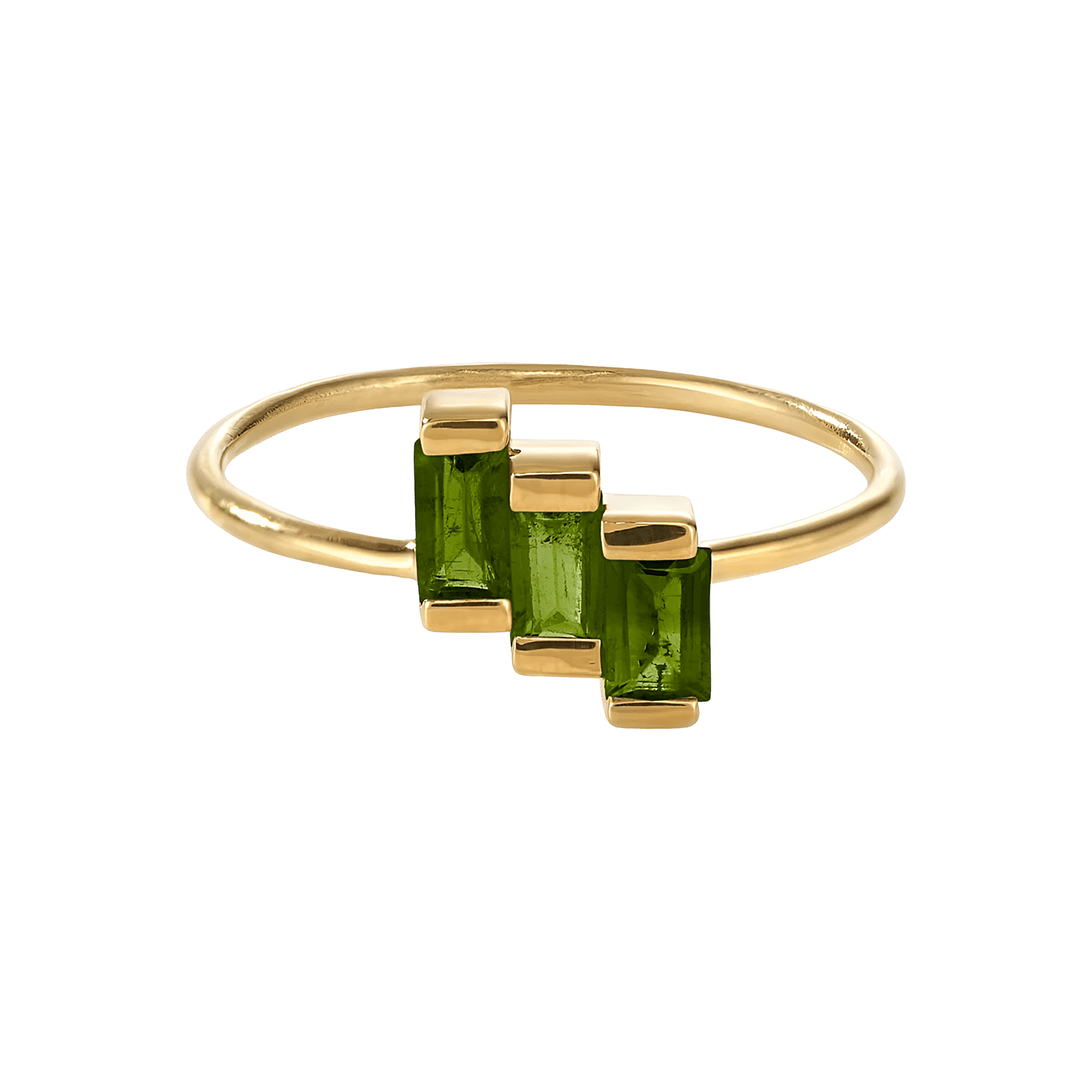 yours.Jewelry Ring Stairway to the Stars, shake that tree, vergoldet