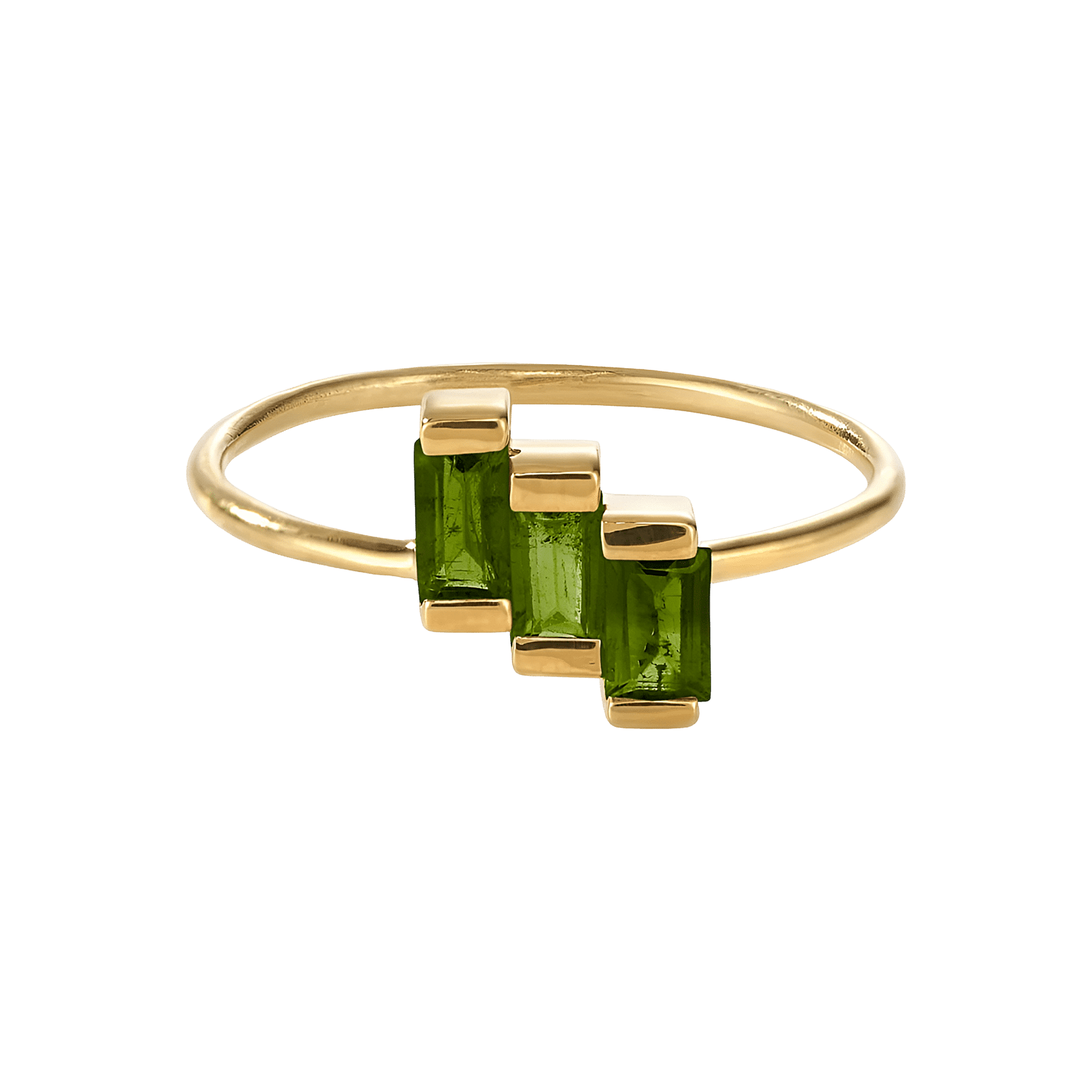 yours.Jewelry Ring Stairway to the Stars, shake that tree, vergoldet