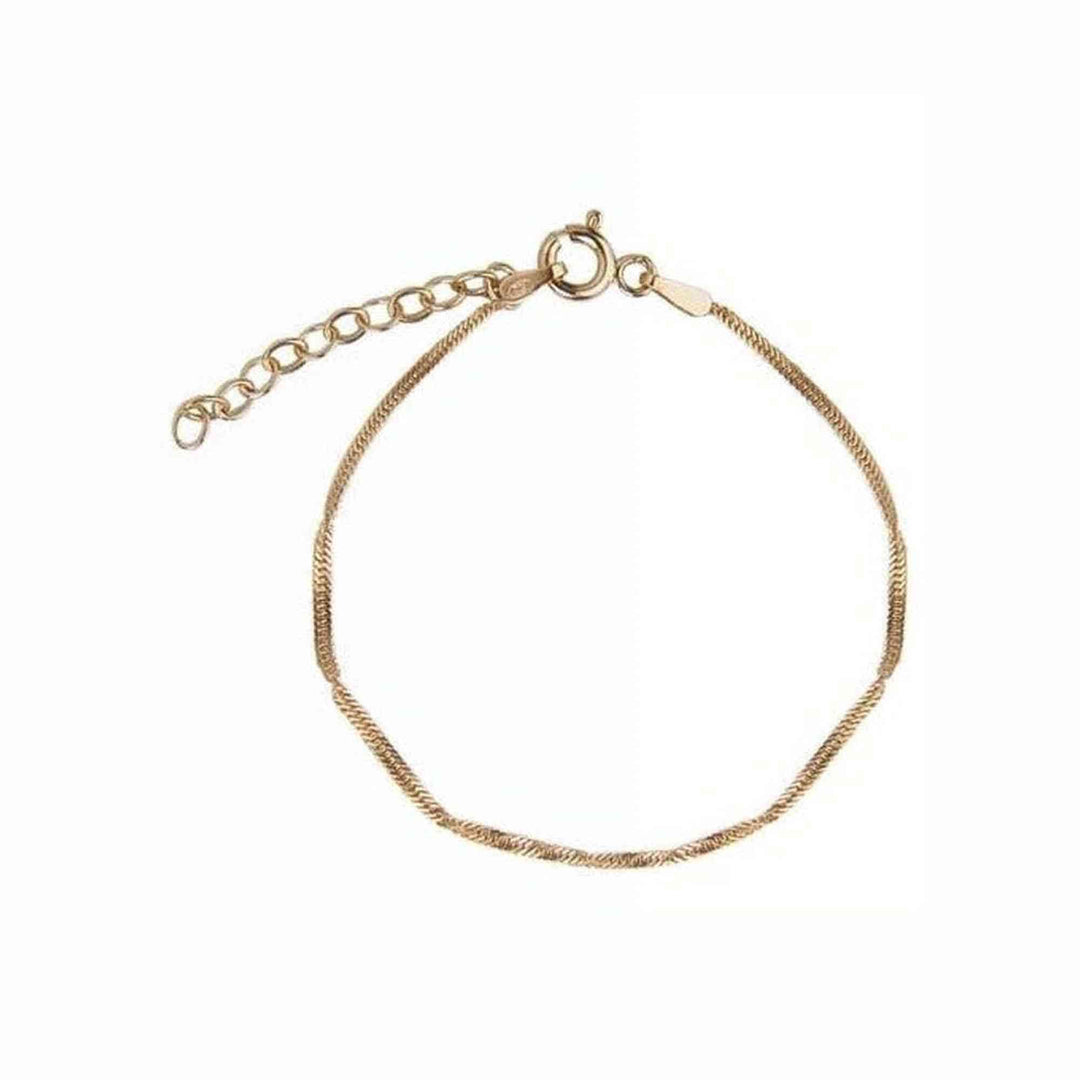 Jeberg Jewellery Armband Lila, vergoldet