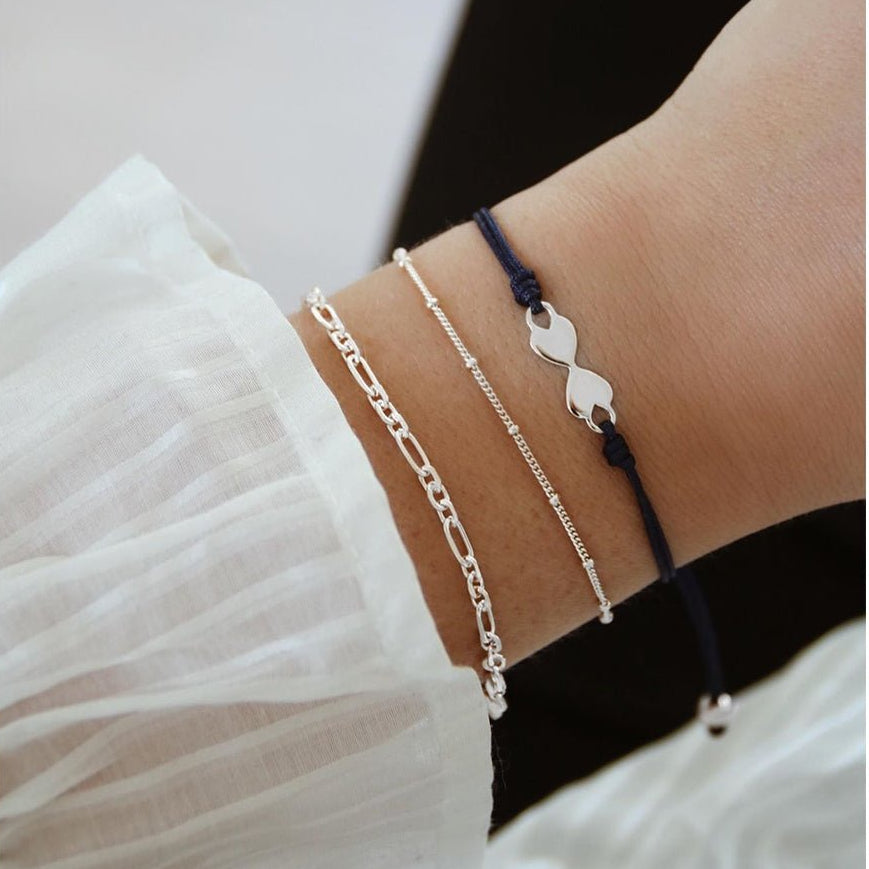 Jeberg Jewellery Armband Nelly, Silber