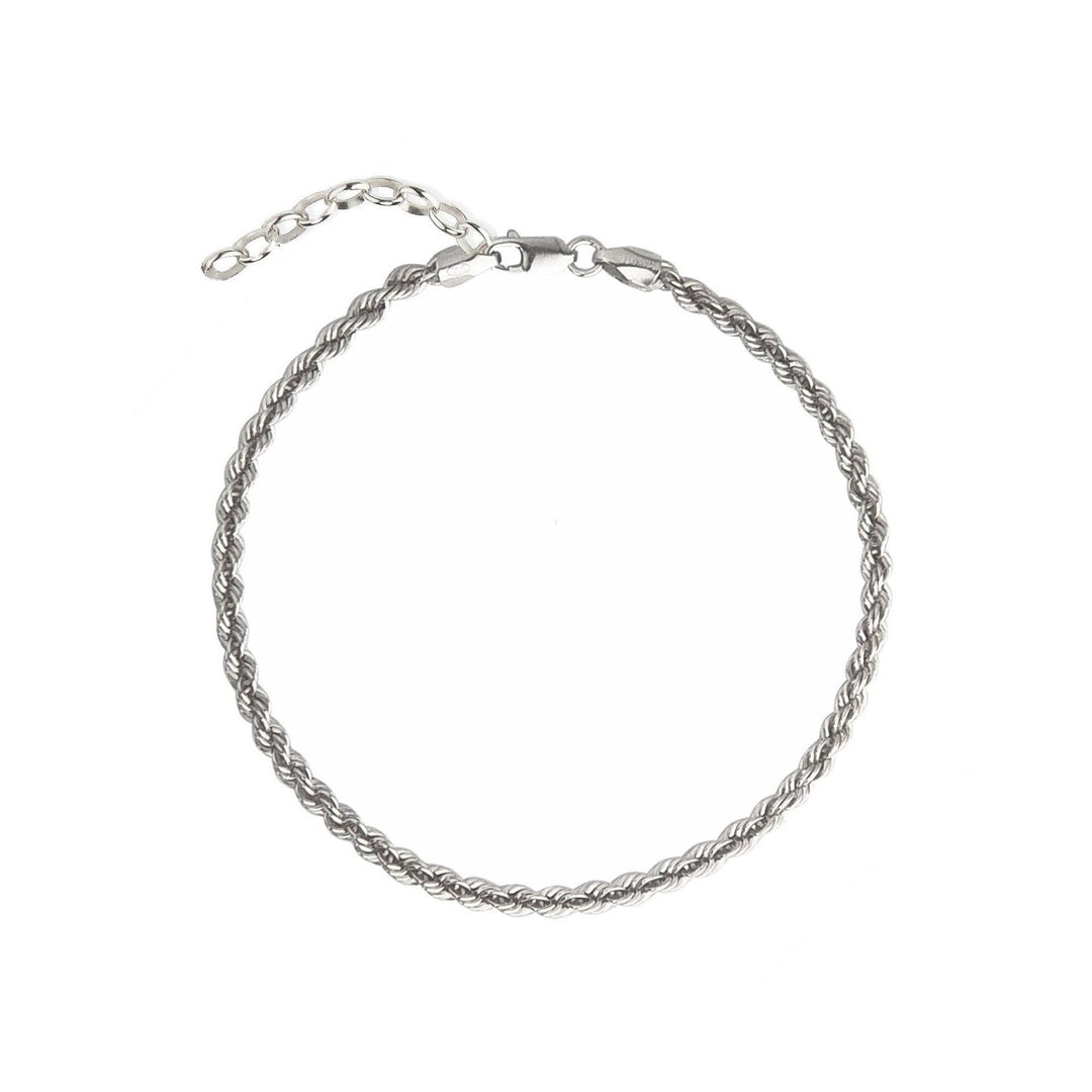 Jeberg Jewellery Armband Robin Chunky, Silber