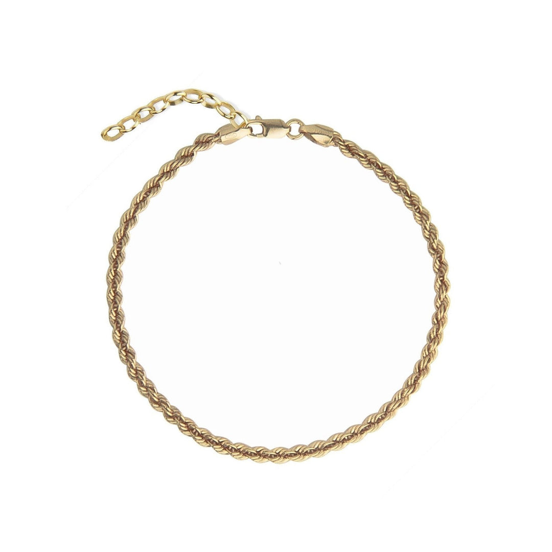 Jeberg Jewellery Armband Robin Chunky, vergoldet