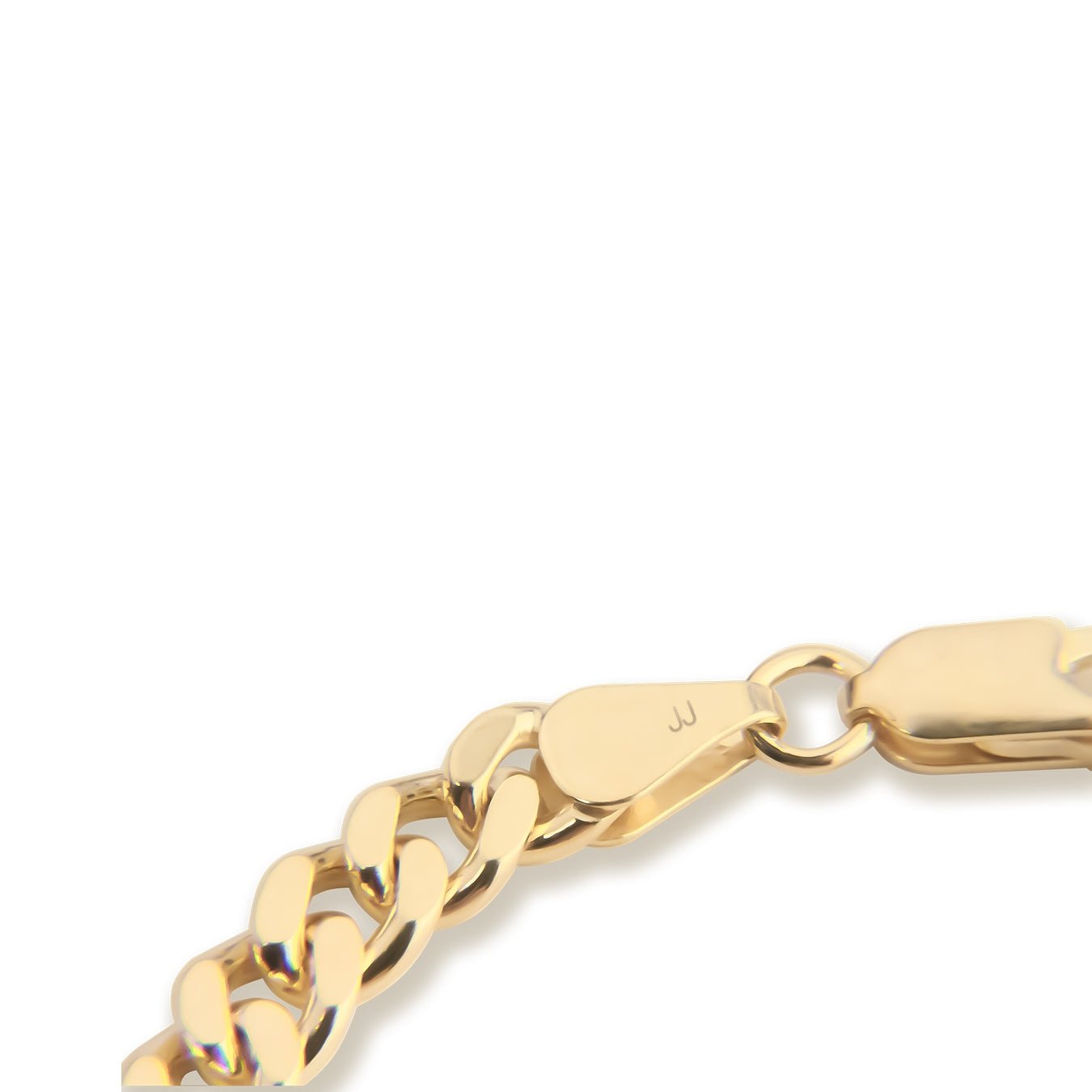 Jeberg Jewellery Armband Saga 5 mm Panzer, vergoldet