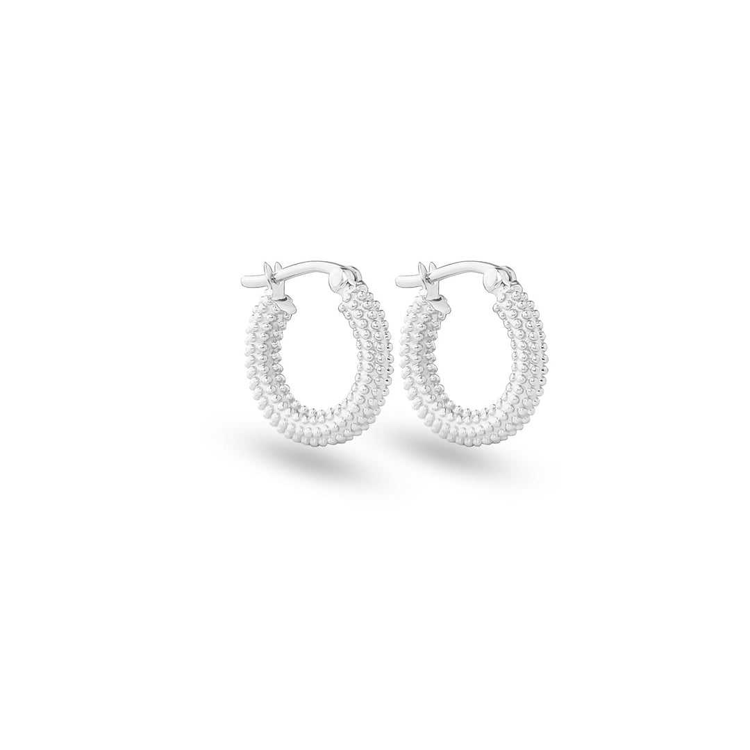 Jeberg Jewellery Creolen Statement, Silber