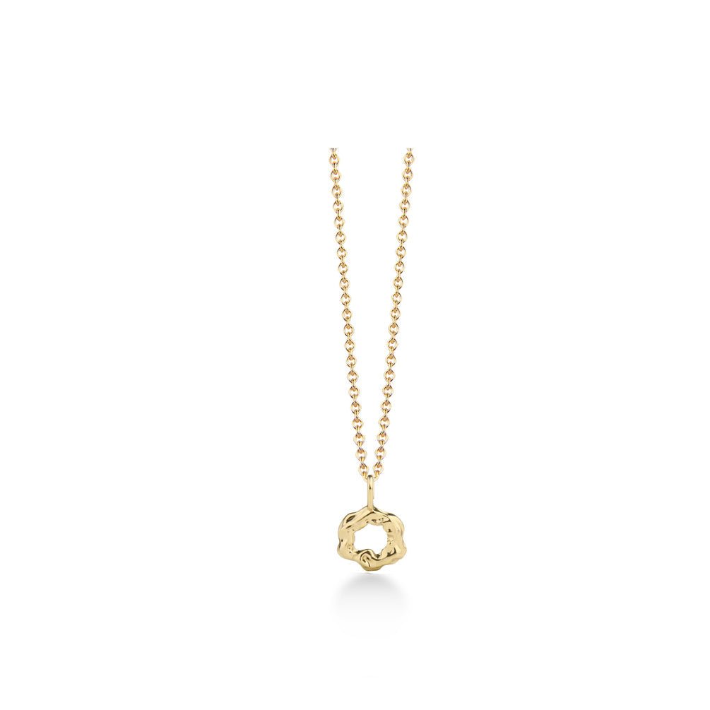 Jeberg Jewellery Kette Circle of Love, vergoldet