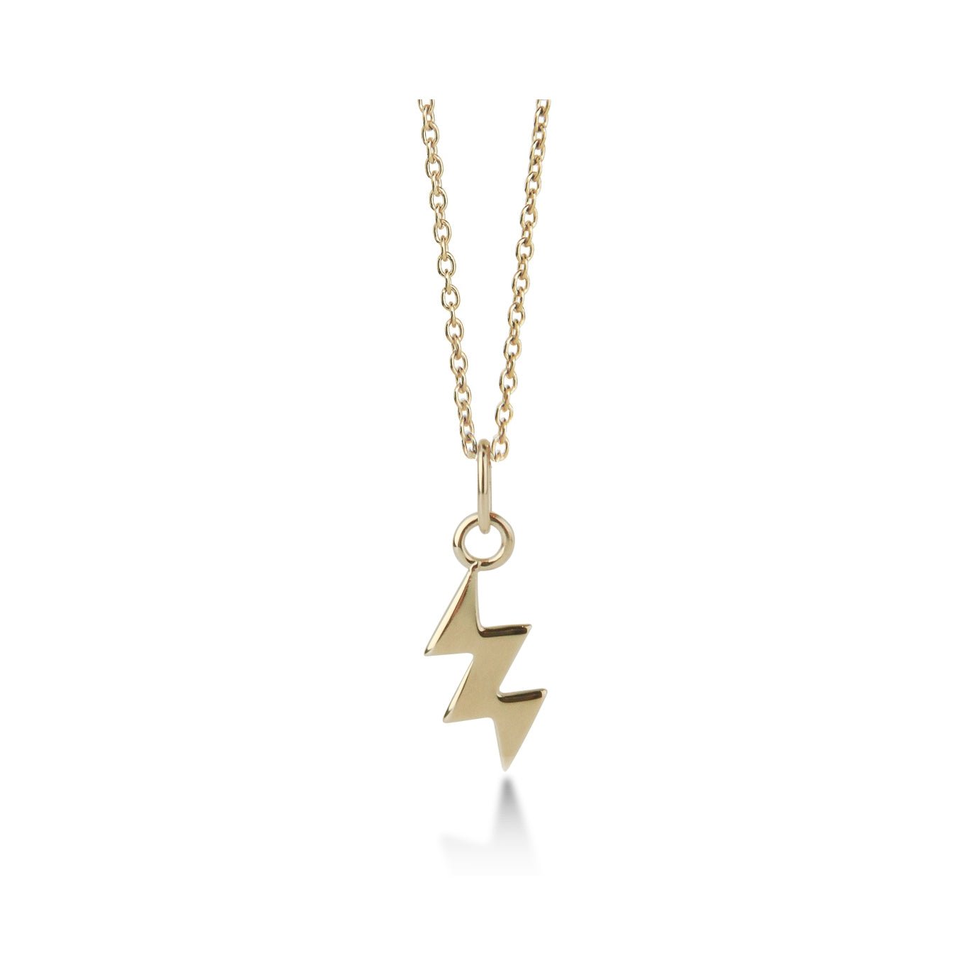 Jeberg Jewellery Kette Lightning Bolt, vergoldet