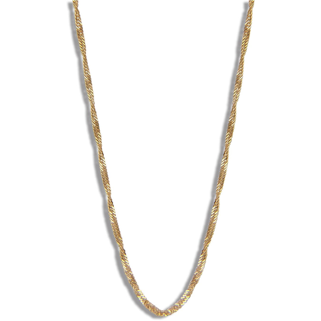 Jeberg Jewellery Kette Lila, vergoldet