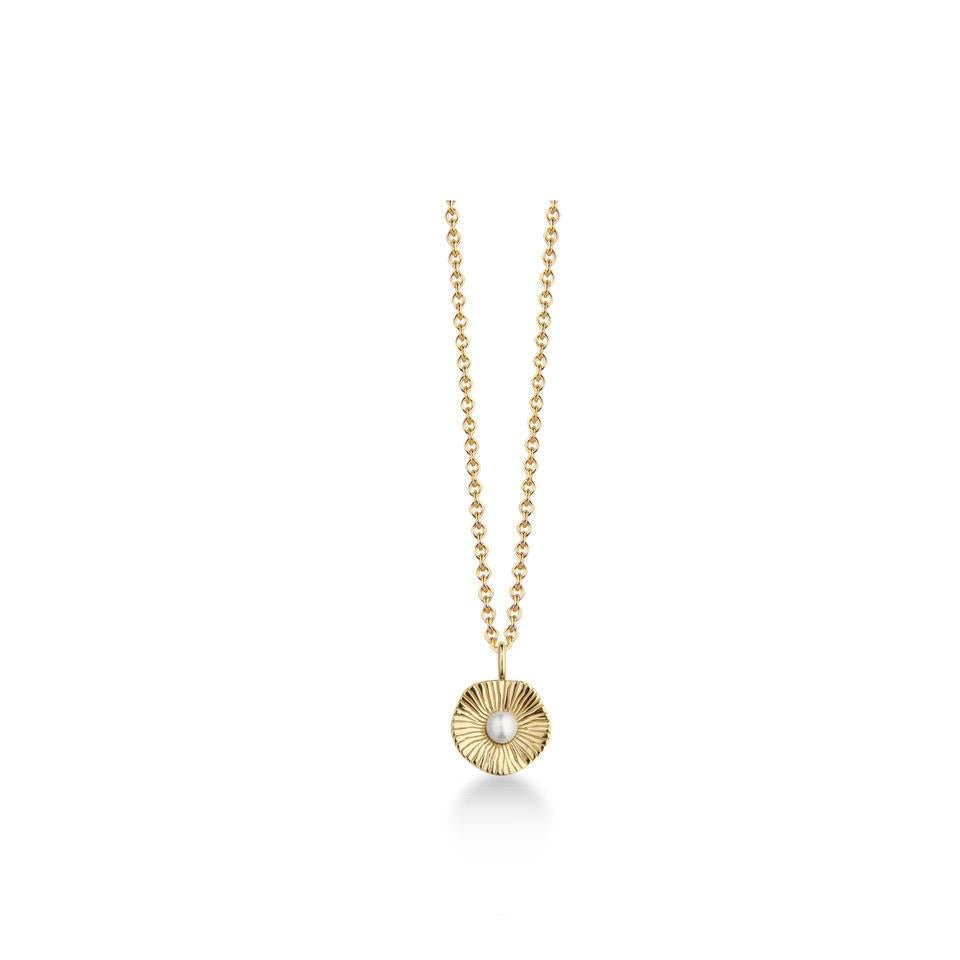 Jeberg Jewellery Kette Sand Dune Pearl, vergoldet