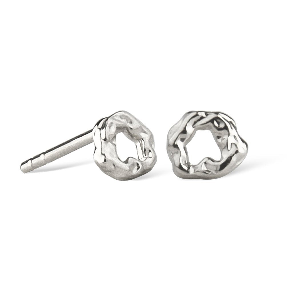 Jeberg Jewellery Ohrstecker Circle of Love, Silber