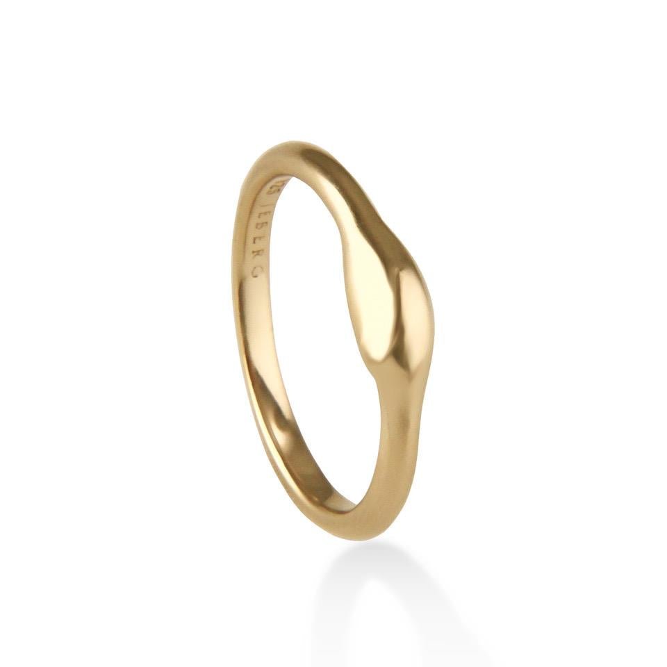 Jeberg Jewellery Ring Balance, vergoldet