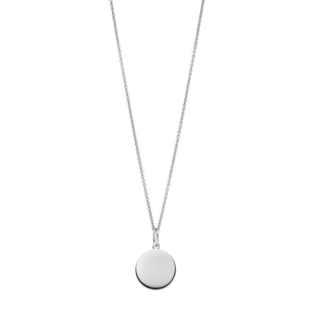 Leaf Kette Plättchen, Silber