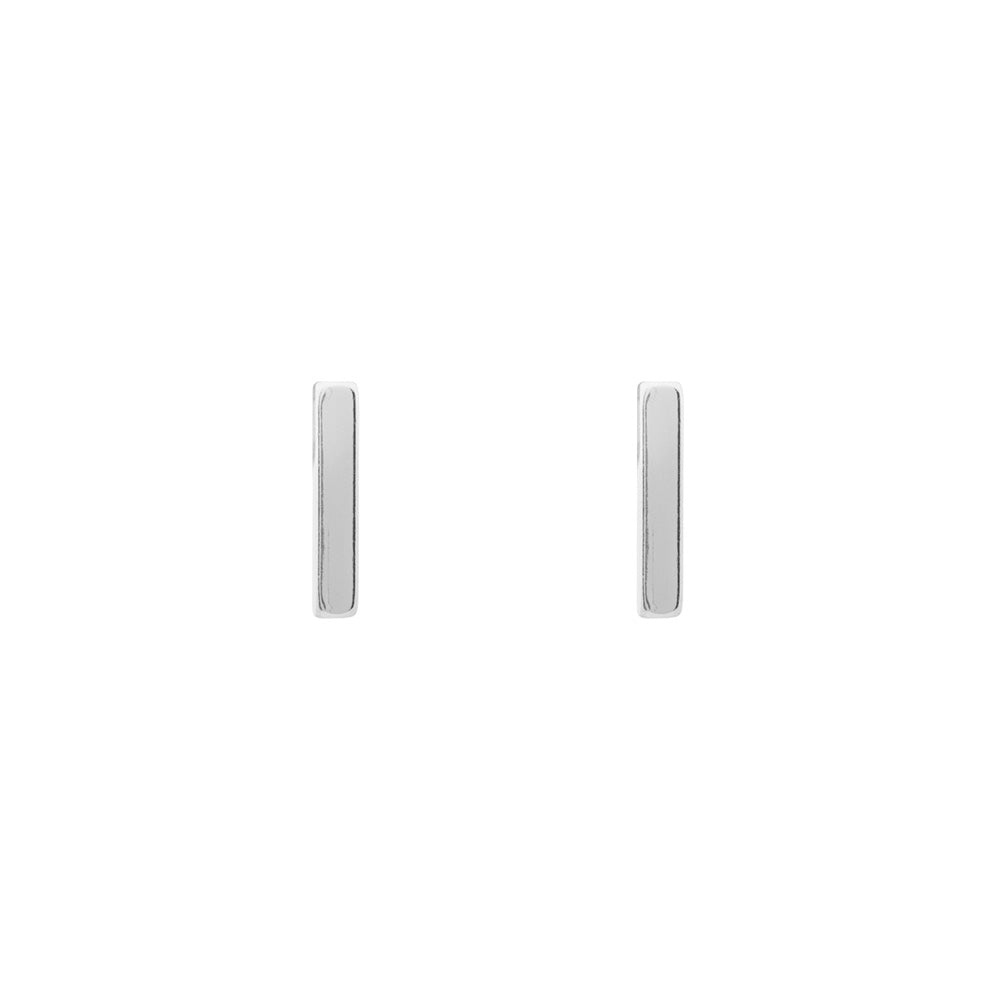 Leaf Ohrstecker MINI Stab, Silber