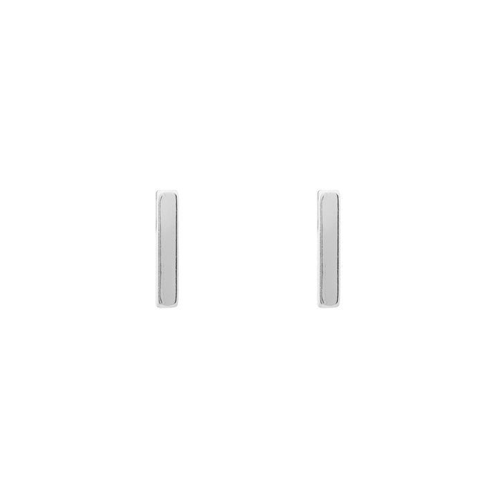 Leaf Ohrstecker MINI Stab, Silber