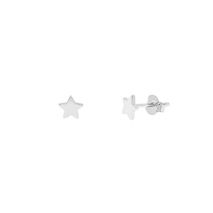 Leaf Ohrstecker MINI Stern, Silber