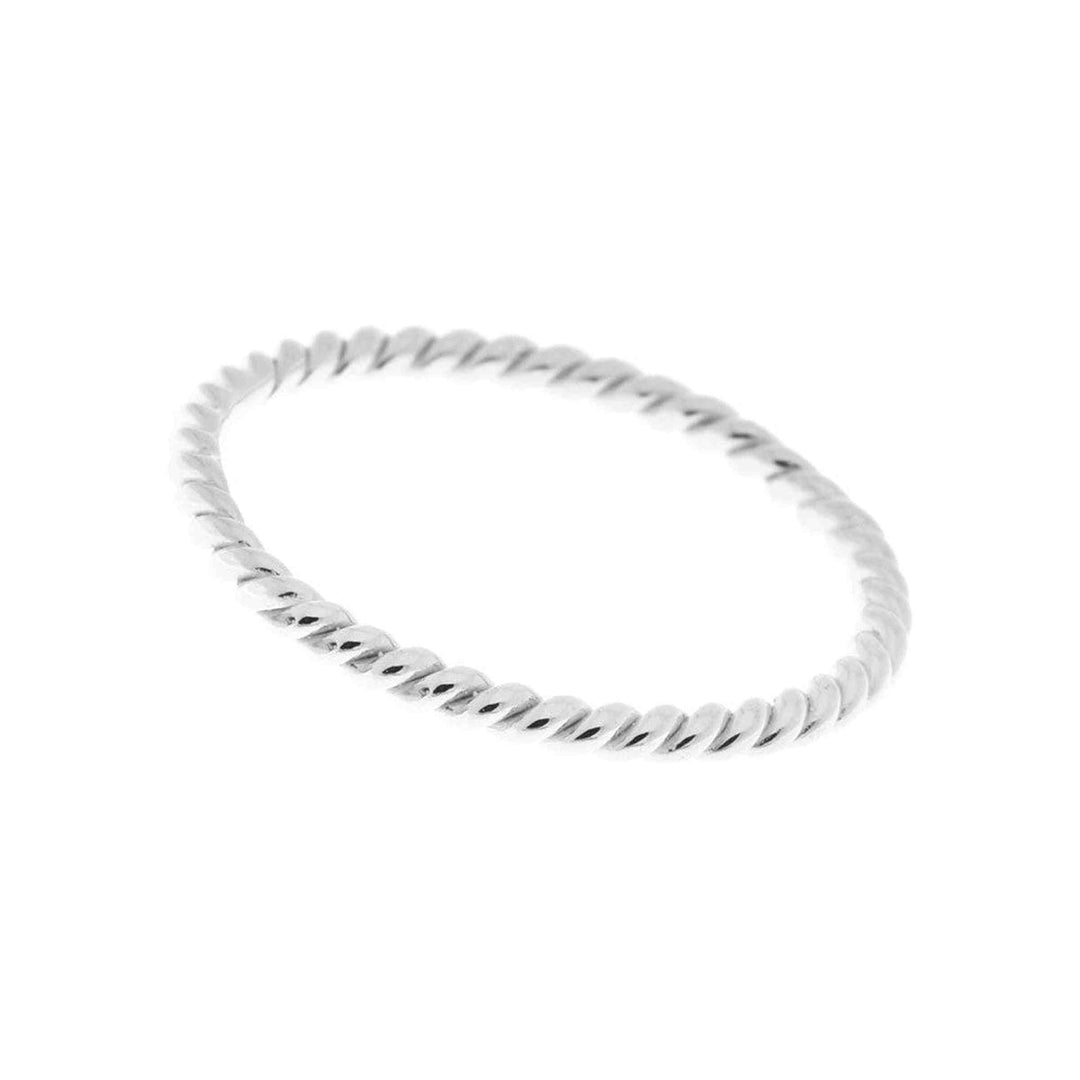 Leaf Ring Twist, Silber