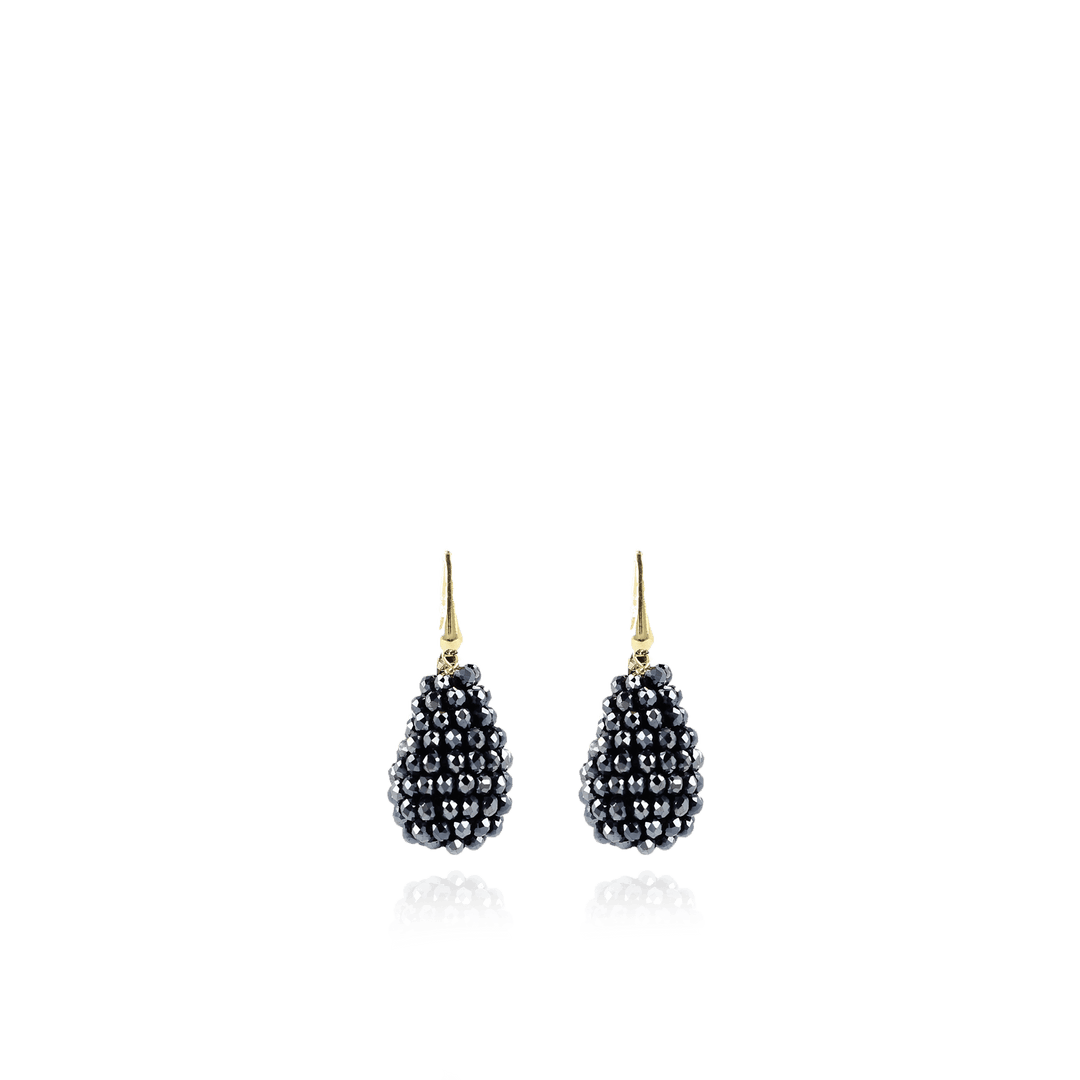 LOTT.gioielli Ohrringe Cone S, metallic blau, vergoldet