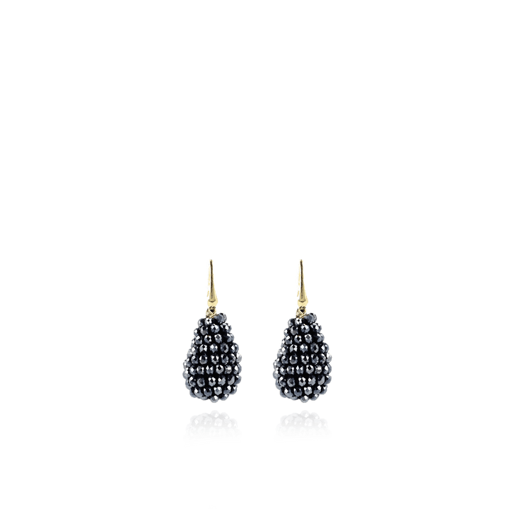 LOTT.gioielli Ohrringe Cone S, metallic blau, vergoldet