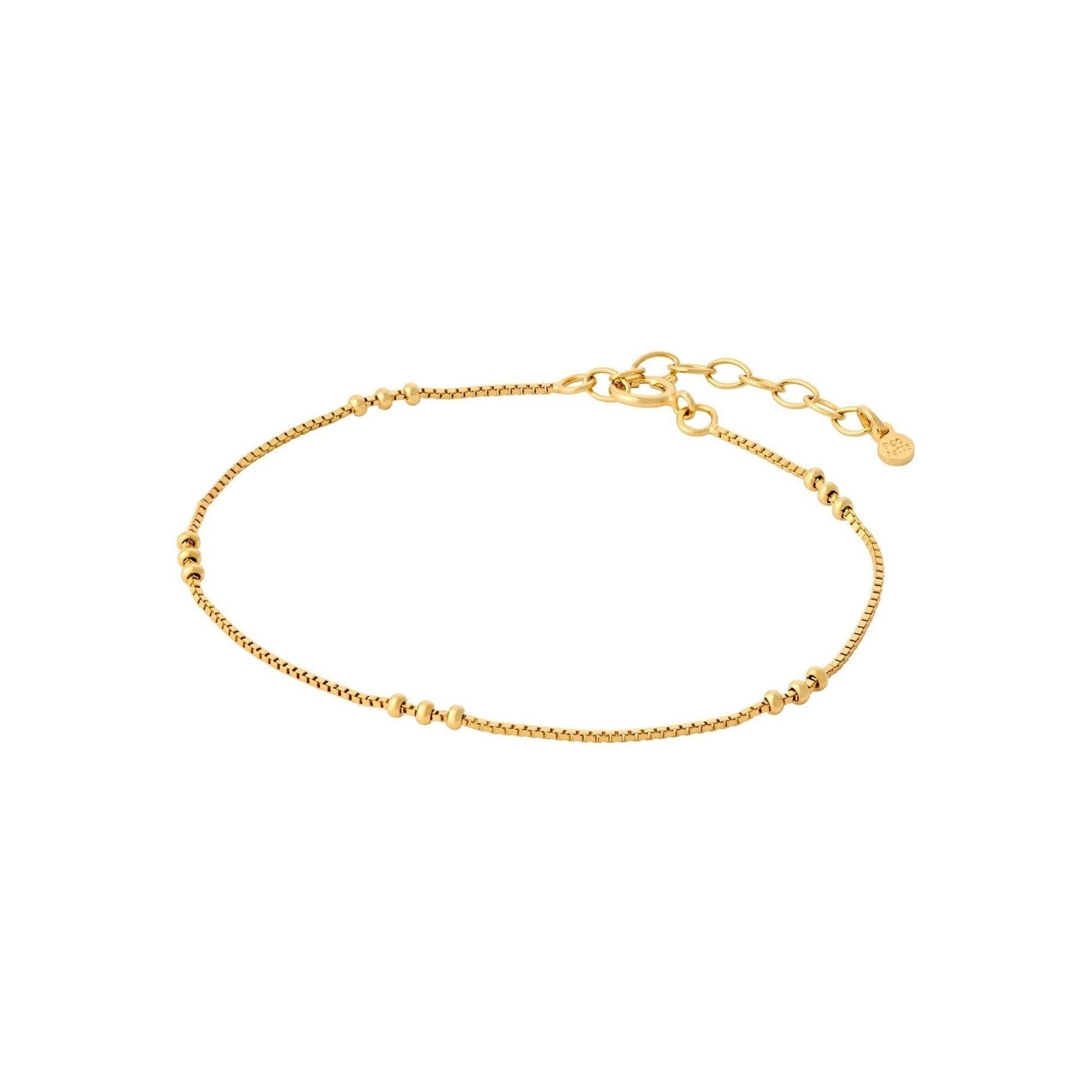 Pernille Corydon Armband Eva, vergoldet