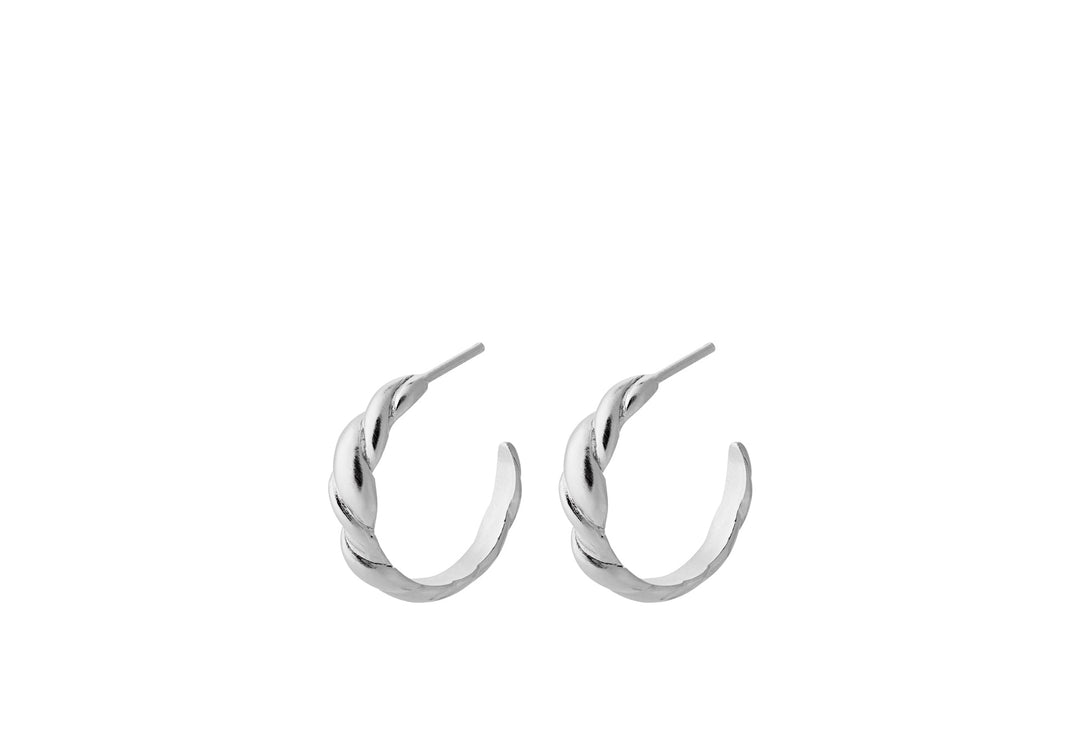 Pernille Corydon Creolen Hana, Silber