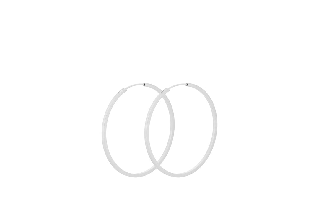 Pernille Corydon Creolen Small Orbit, Silber