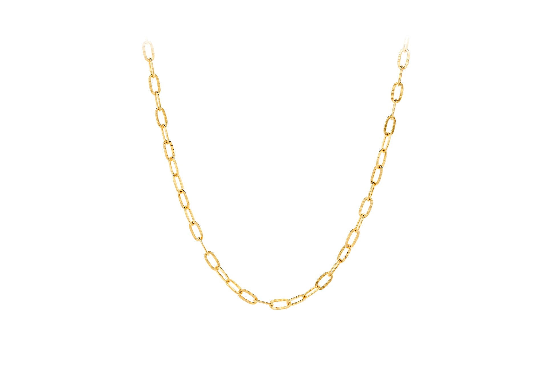 Pernille Corydon Kette Alba, vergoldet