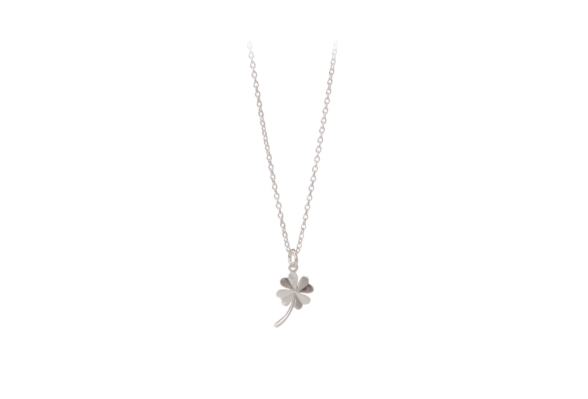 Pernille Corydon Kette Clover, Silber