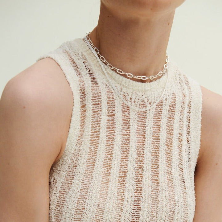 Pernille Corydon Kette Ines, Silber