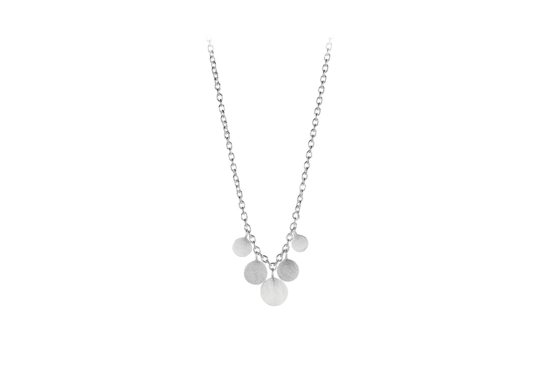 Pernille Corydon Kette Mini Coin, Silber
