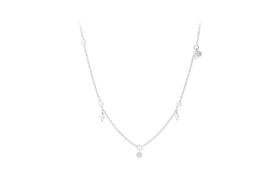 Pernille Corydon Kette Ocean Pearl, Silber