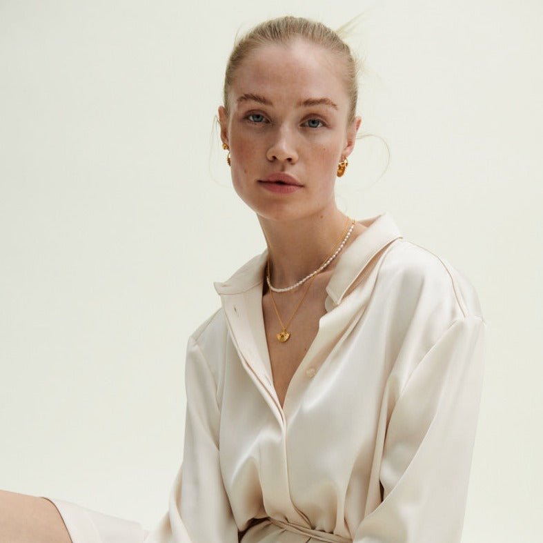 Pernille Corydon Kette Sphere, Silber