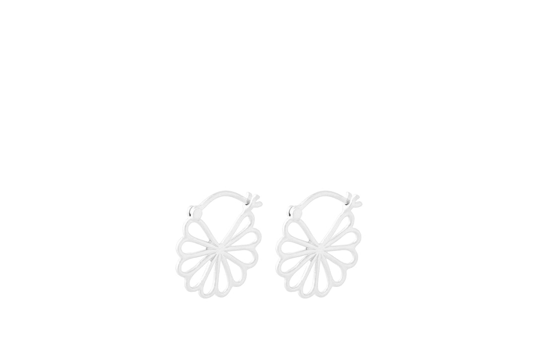 Pernille Corydon Ohrringe Small Bellis, Silber