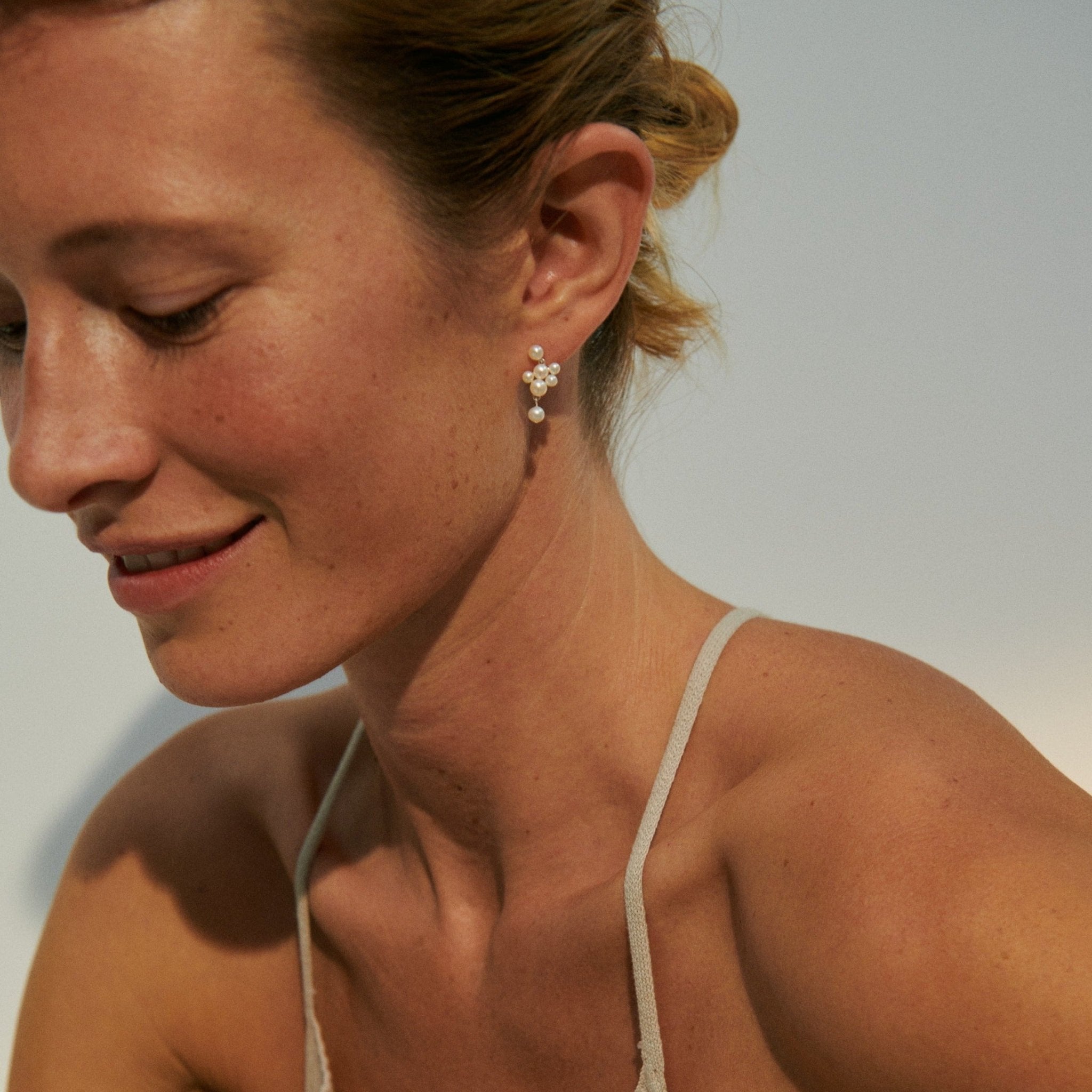 Pernille Corydon Ohrringe Treasure, vergoldet