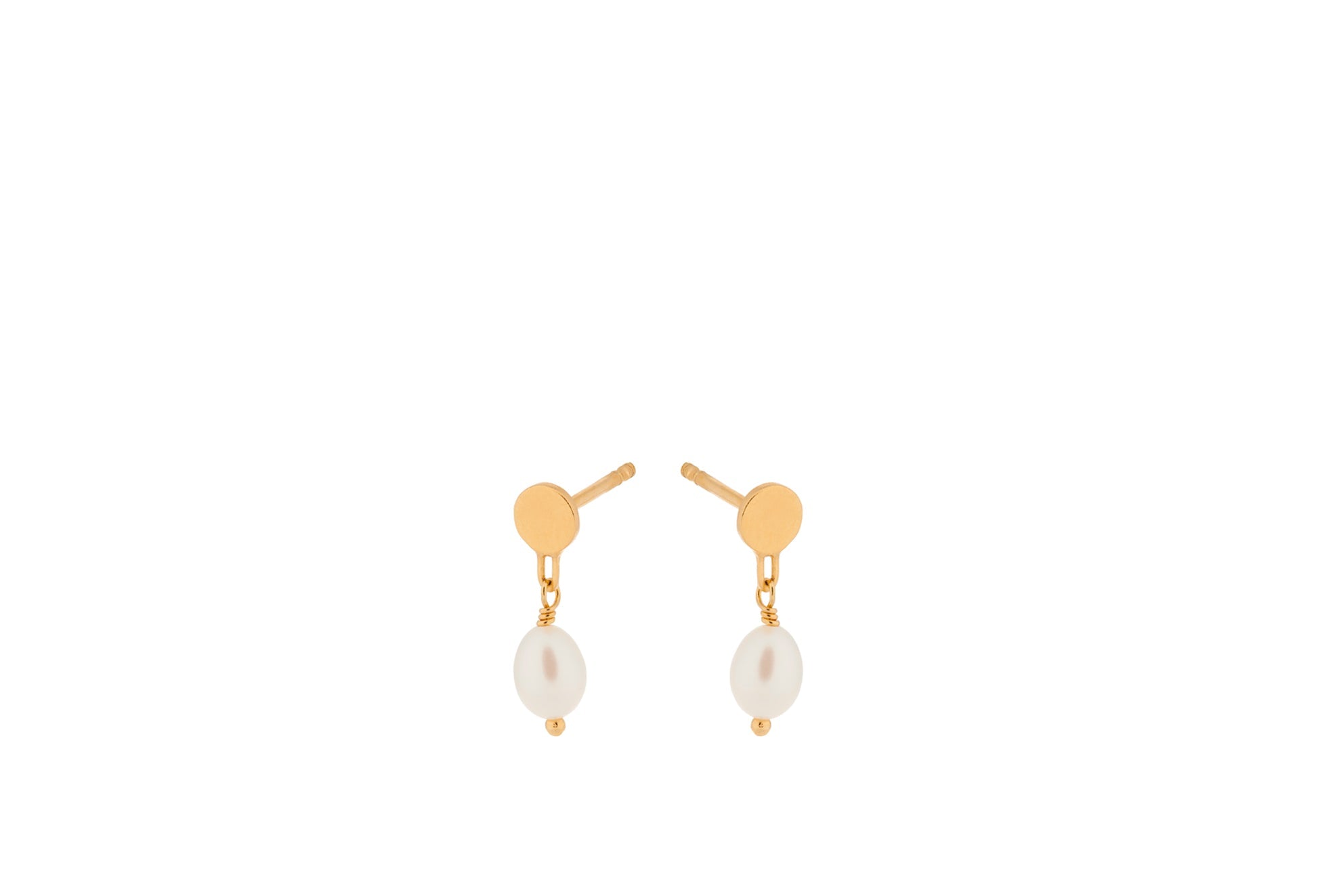 Pernille Corydon Ohrstecker Ocean Dream, vergoldet