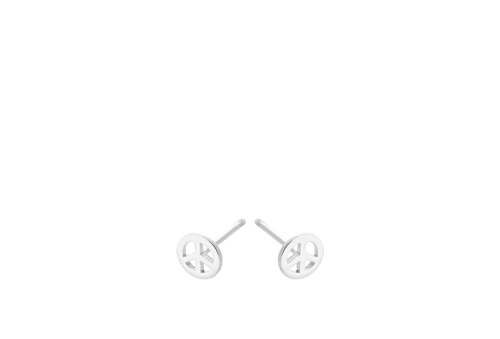 Pernille Corydon Ohrstecker Peace, Silber