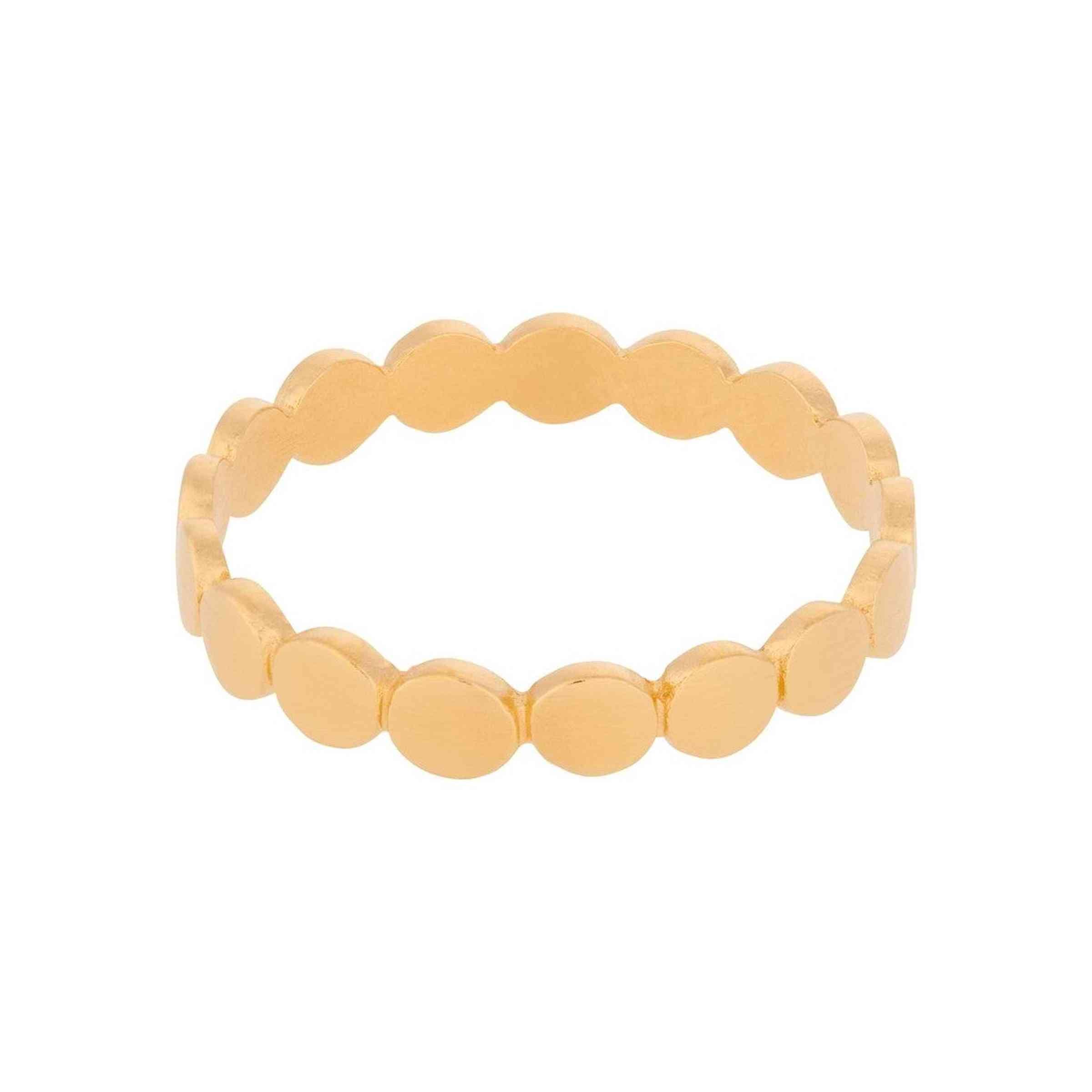 Pernille Corydon Ring Catena, vergoldet