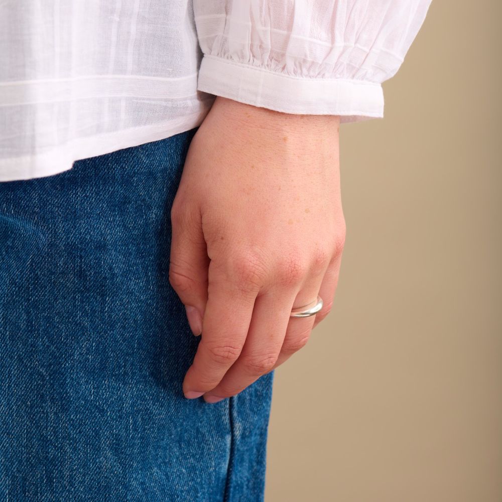 Pernille Corydon Ring Globe, Silber