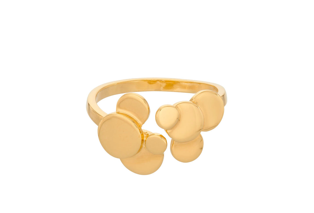 Pernille Corydon Ring Sheen, vergoldet