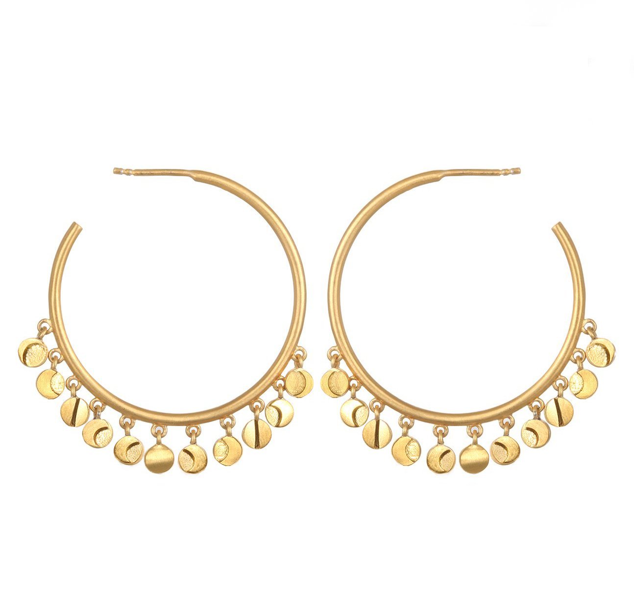 Satya Jewelry Creolen Growth in Grace, vergoldet