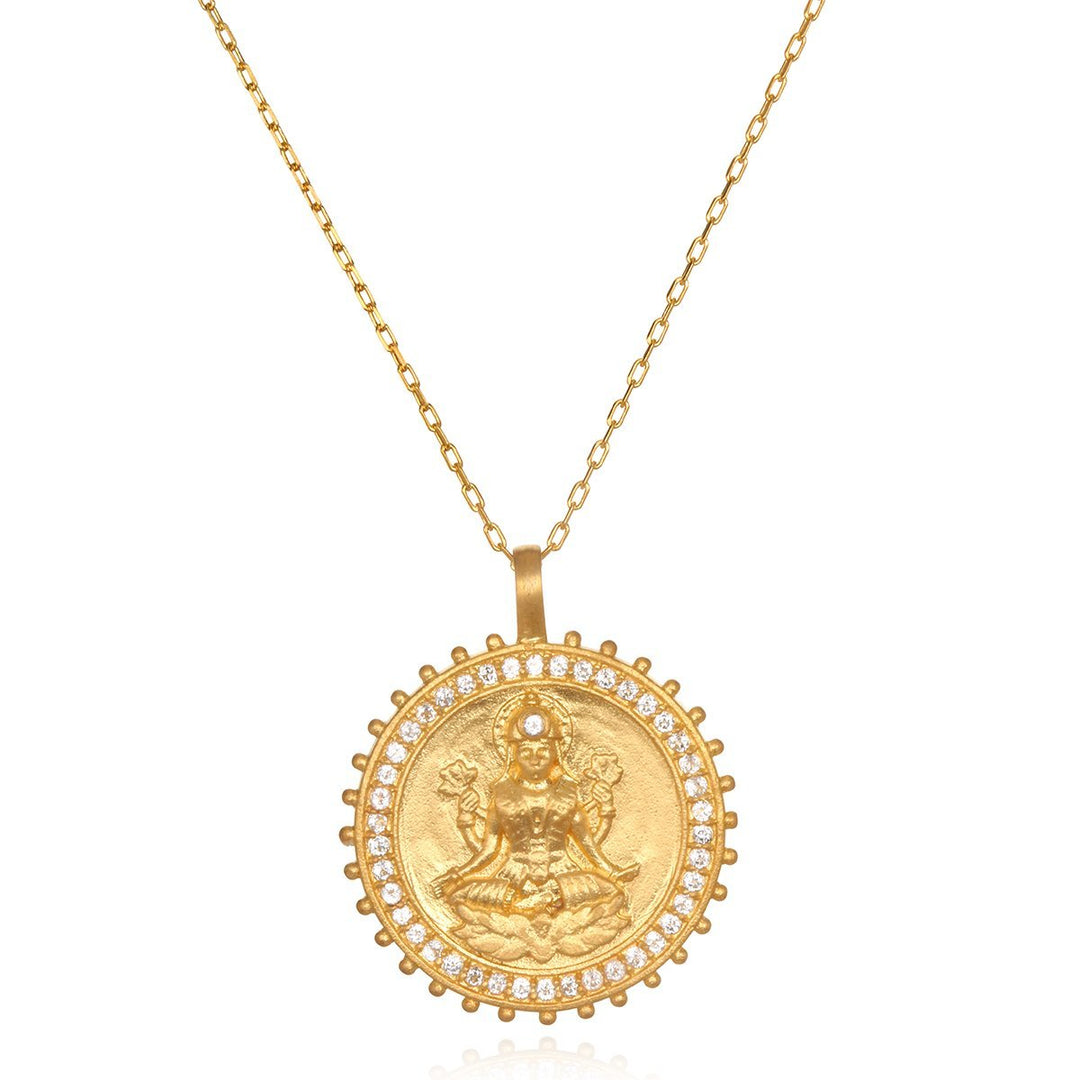 Satya Jewelry Kette Abundant Creativity, vergoldet