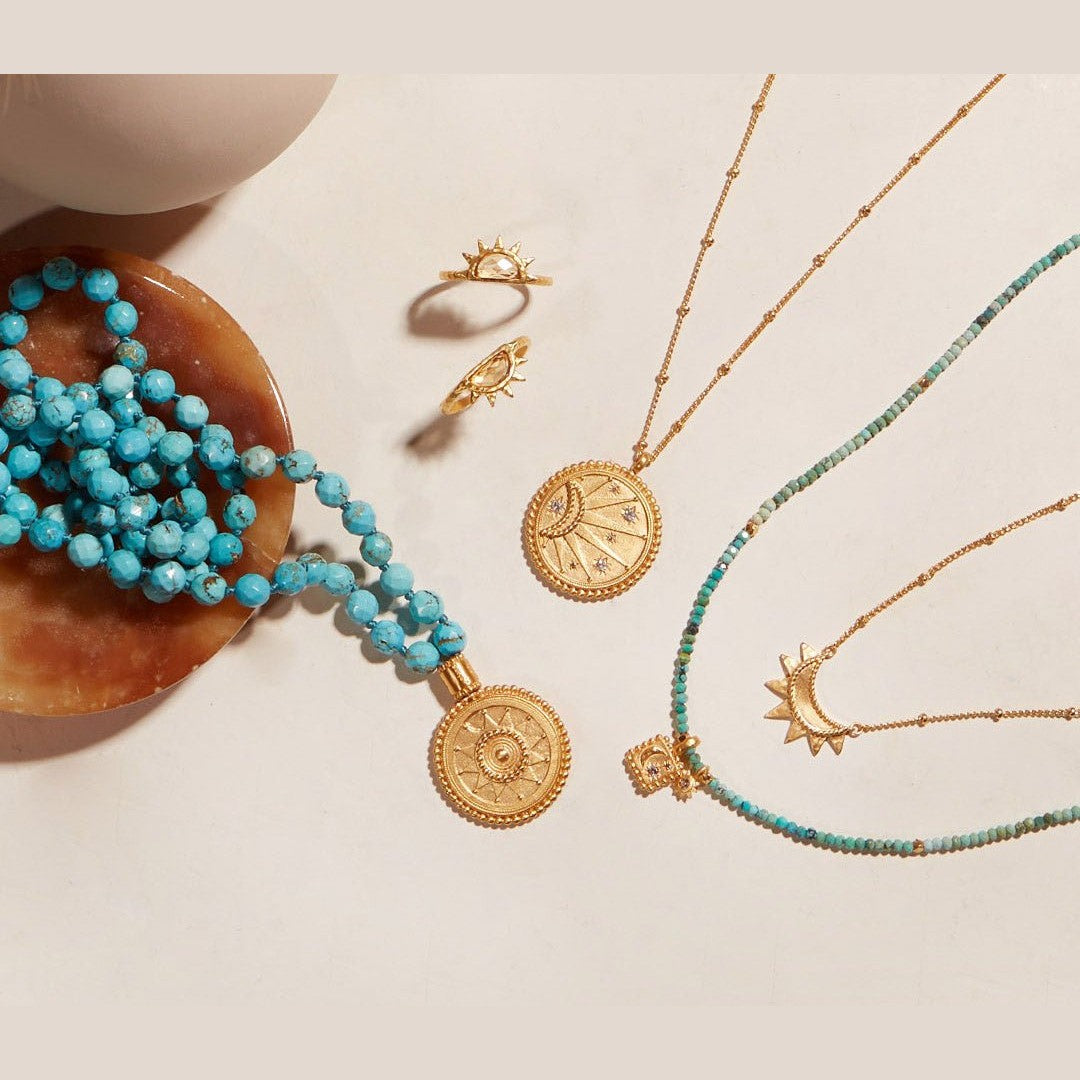 Satya Jewelry Kette First Light, vergoldet